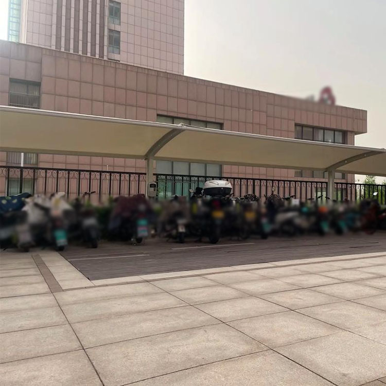 阜宁县膜结构电动车棚